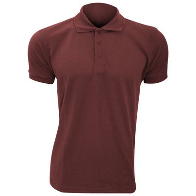 SOL'S Mens Prime Pique Plain Short Sleeve Polo Shirt (M (38-40 Chest)) (Burgundy)