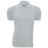 SOL'S Mens Prime Pique Plain Short Sleeve Polo Shirt (4XL (50-52 Chest)) (Grey Marl) view 1