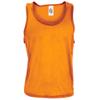 SOL'S Mens Anfield Sports Training Bib (M) (Orange) view 1