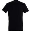 SOLS Mens Imperial Heavyweight Short Sleeve T-Shirt (M) (Deep Black) view 3