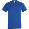 SOLS Mens Imperial Heavyweight Short Sleeve T-Shirt (M) (Deep Black) view 4