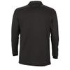 SOL'S Mens Winter II Long Sleeve Pique Cotton Polo Shirt (L (41-42 Chest)) (Golf Green) view 2
