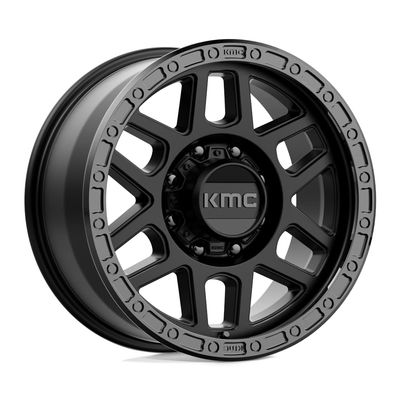 KMC KM544 Mesa 18x9 8x170 +18mm Double Black Wheel Rim 18" Inch KM54489087718