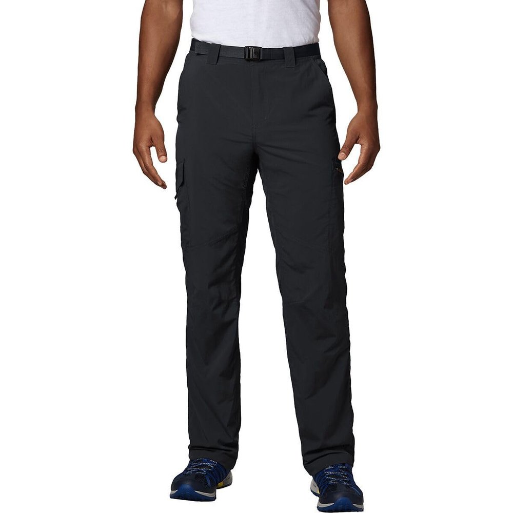 Columbia Men's Silver Ridge Cargo Pant, Black, 42W x 30L