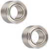 Daiwa SLP Works SLPW BB Handle Knob Kit - Spinning Reel Parts - Silver view 1