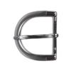 1 3/8" (34 mm) Nickel Free Single Prong Horseshoe Belt Buckle Color: Silver view 1