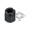 Hozan C-207 Bottom Bracket Tool, BB Tool, 2 Jaws / 6 Jaws/Recessed 0.6 inches (16.3 mm) view 4