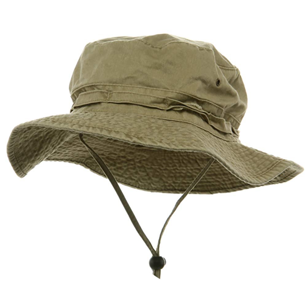 e4Hats.com Extra Big Size Fishing Hats-Khaki 2XL-3XL