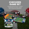 MasterPieces - NFL Checkers, Officially Licensed New York Giants Football Board Game for 2 Players, Family Fun for Kids & Adults view 2