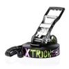 Spider Slacklines - Slackline Trick Line Kit for Jumping, Walking, and Freestyle - Contains a Ratchet, a 82 ft Line, Two Shaft Protectors, and a Sling Bag - Complete Set 82 ft Length view 1