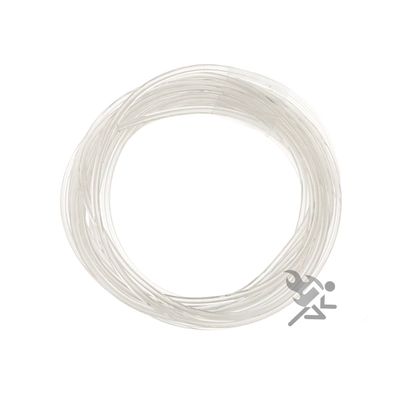 1/32" x 15' (Feet) Panfish Size Clear Vinyl Tubing for Fishing Lure Treble Hook Protectors