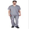 Natural Uniforms Comfortable Fit Men's Workwear Uniform 8 Pocket Top and Pant Set S Grey view 1