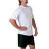 A4 Shorts Sleeve Cooling Performance Crew Shirt (N3142) White, 3XL view 3