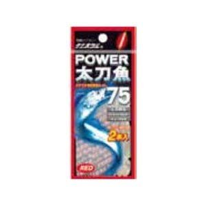 Lumica (Japan Chemical Luminescence) Power Thick Sword Fish 75 Red (Pack of 2)