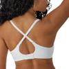 Bali Women's Comfort Revolution Wire Free Bra, White Swirl, 36DD view 3