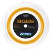 YONEX BG 65 Badminton String 0.70mm - 200m (660ft) Reel - Orange view 1