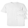 Gildan Mens Ultra Cotton T-Shirt 3 Pack (White, Small) view 1