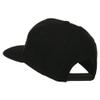 Aces Embroidered Flat Bill Cap - Black OSFM view 3