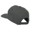 Aces Embroidered Flat Bill Cap - Grey OSFM view 3