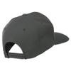 Aces Embroidered Flat Bill Cap - Grey OSFM view 4