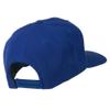Cali Embroidered Flat Bill Cap - Royal OSFM view 4