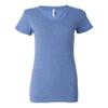 Bella womens Triblend Short-Sleeve T-Shirt(B8413)-BLUE TRIBLEND-2XL view 1