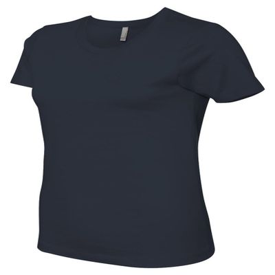 Next Level Signature Style Jersey T-Shirt, midnight navy, XX-Large (Pack of 5)