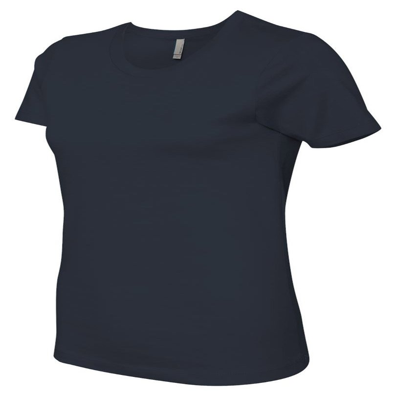 Next Level Signature Style Jersey T-Shirt, midnight navy, XX-Large (Pack of 5)