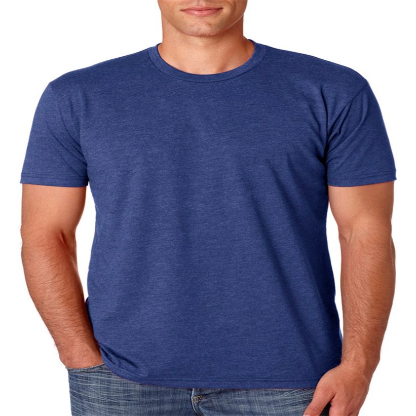 Next Level Men's CVC Jersey T-Shirt, Storm, Medium (Pack of 5)
