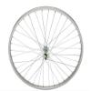 Lowrider 24" x 1 3/8" Alloy/Steel Front Wheel 14G Chrome. Bicycle Wheel, Bike Wheel, Bike Wheel, Bicycle Wheel, Chopper, Beach cuiser, Bike Part, Bicycle Part view 1