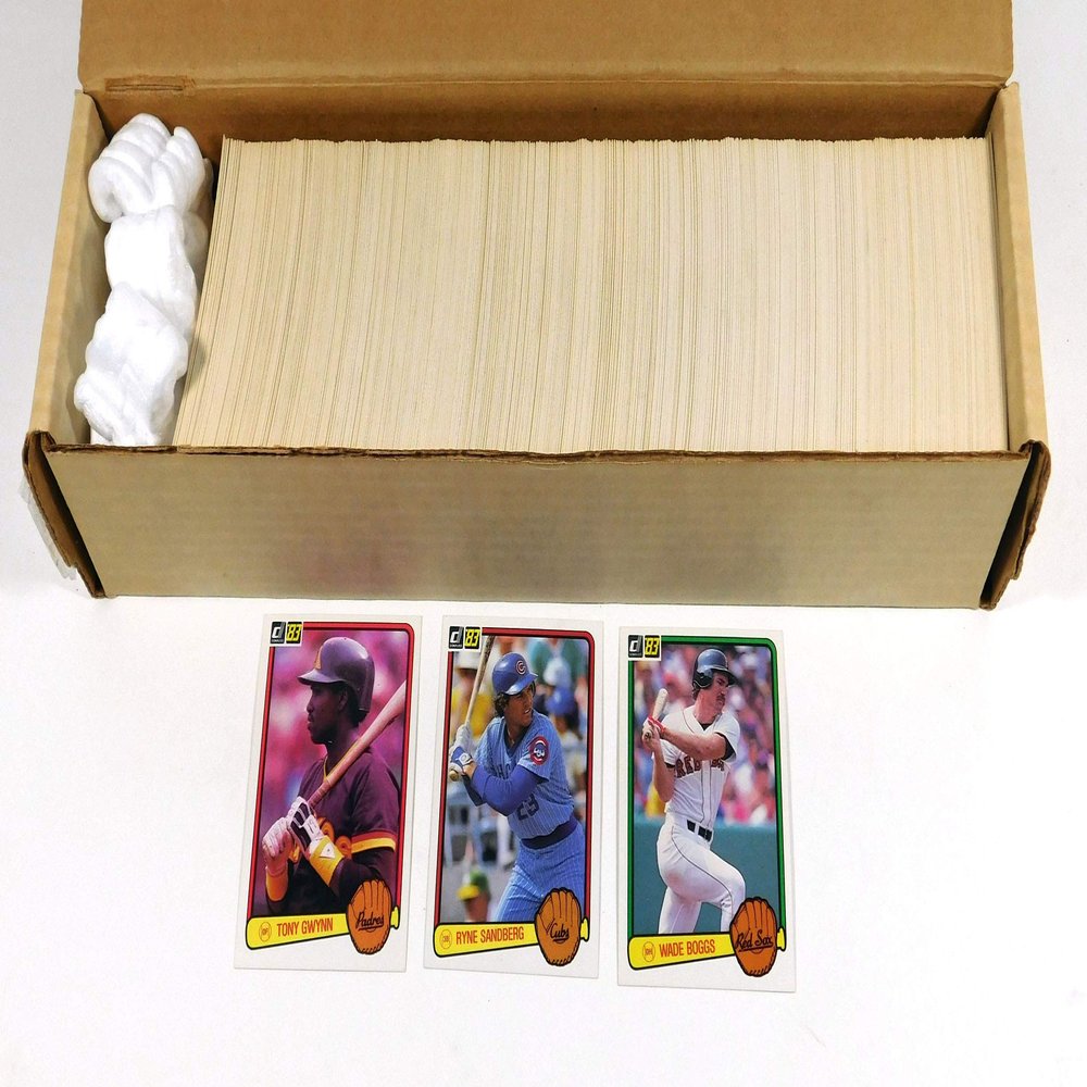 1983 DONRUSS BASEBALL COMPLETE SET 660 Cards: FEATURING TONY GWYNN, RYNE Sandberg, Wadwe Boggs ROOKIE CARDS