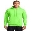 Port & Company - Classic Pullover Hooded Sweatshirt. PC78H - X-Large - Neon Green