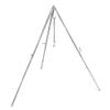 Petromax Outdoor Cooking Tripod with Variable Length Chain for Hanging Barbeque Grates or Dutch Ovens, Steel Camping Cook Stand with Adjustable Legs view 1