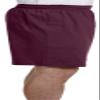 Champion Mens Cotton 6" Gym Shorts -Black-XXX-Large-1PK view 4