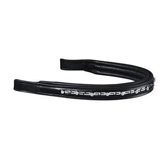 Suffolk Premier Fancy Dressage Browbands Silver Chain Oversize