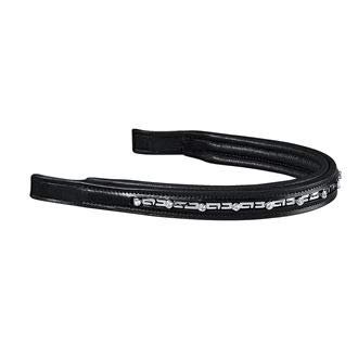 Suffolk Premier Fancy Dressage Browbands Silver Chain Oversize