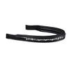Suffolk Premier Fancy Dressage Browbands Silver Chain Oversize view 1