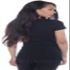 4 Pack Zenana Women's Basic V-Neck T-Shirts Med Black, Taupe, S Teal, B Blue view 3