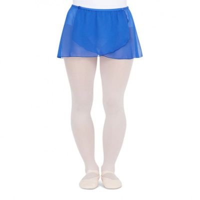 Capezio Adult Button Wrap Skirt True Blue Adult Large