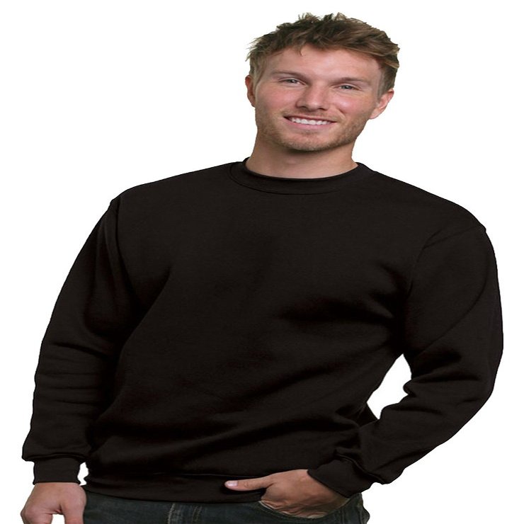 1102 Bayside Adult Blended Crew Neck Fleece