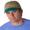 Adams Optimum Pigment Dyed-Cap OS KHAKI/ AQUA view 1