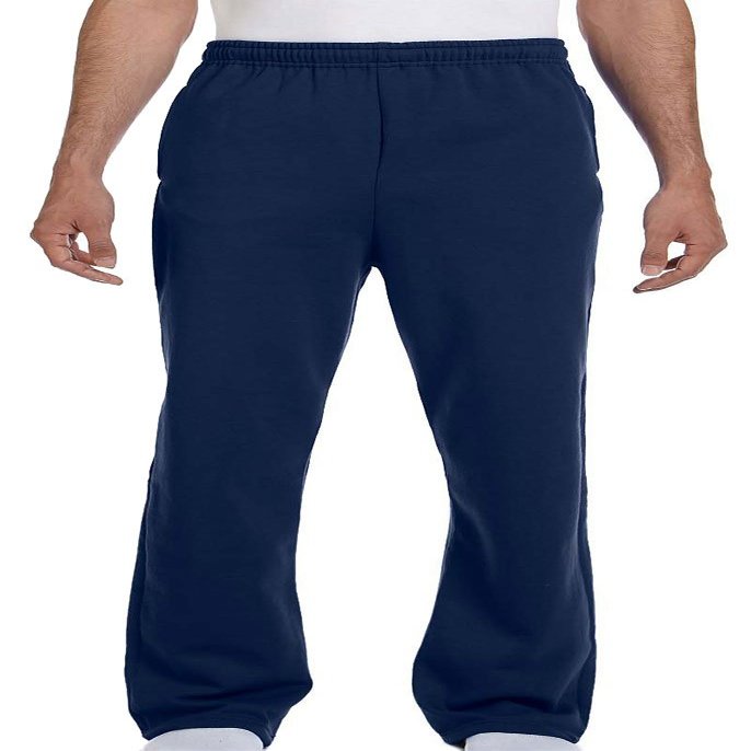 Jerzees Adult NuBlend Open-Bottom Sweatpants with Pockets