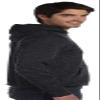 Bella Canvas Poly-Cotton Fleece Pullover Hoodie (3719) Navy, S view 4