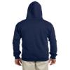 Jerzees Nublend Adult Full-Zip Hooded Sweatshirt (Forest Green) (XL) view 2