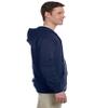 Jerzees Nublend Adult Full-Zip Hooded Sweatshirt (Forest Green) (XL) view 3