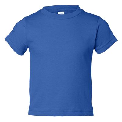 Rabbit Skins Toddler Short Sleeve T-Shirt, 4T, Royal