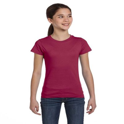 Activewear Apparel Girls L.A.T Sportswear Longer Length T-Shirt