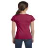 Activewear Apparel Girls L.A.T Sportswear Longer Length T-Shirt view 2