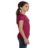 Activewear Apparel Girls L.A.T Sportswear Longer Length T-Shirt view 3