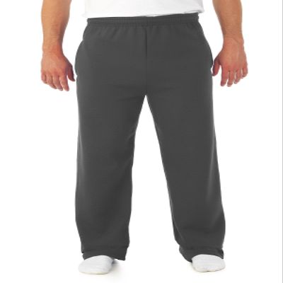 Jerzees Adult NuBlend Open-Bottom Sweatpants with Pockets
